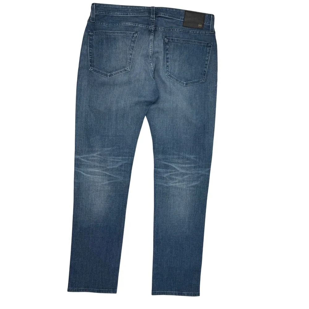 AG Adriano Goldschmied The Tellis Modern Slim Jeans Mens 36X3 Denim Flaw pic 5